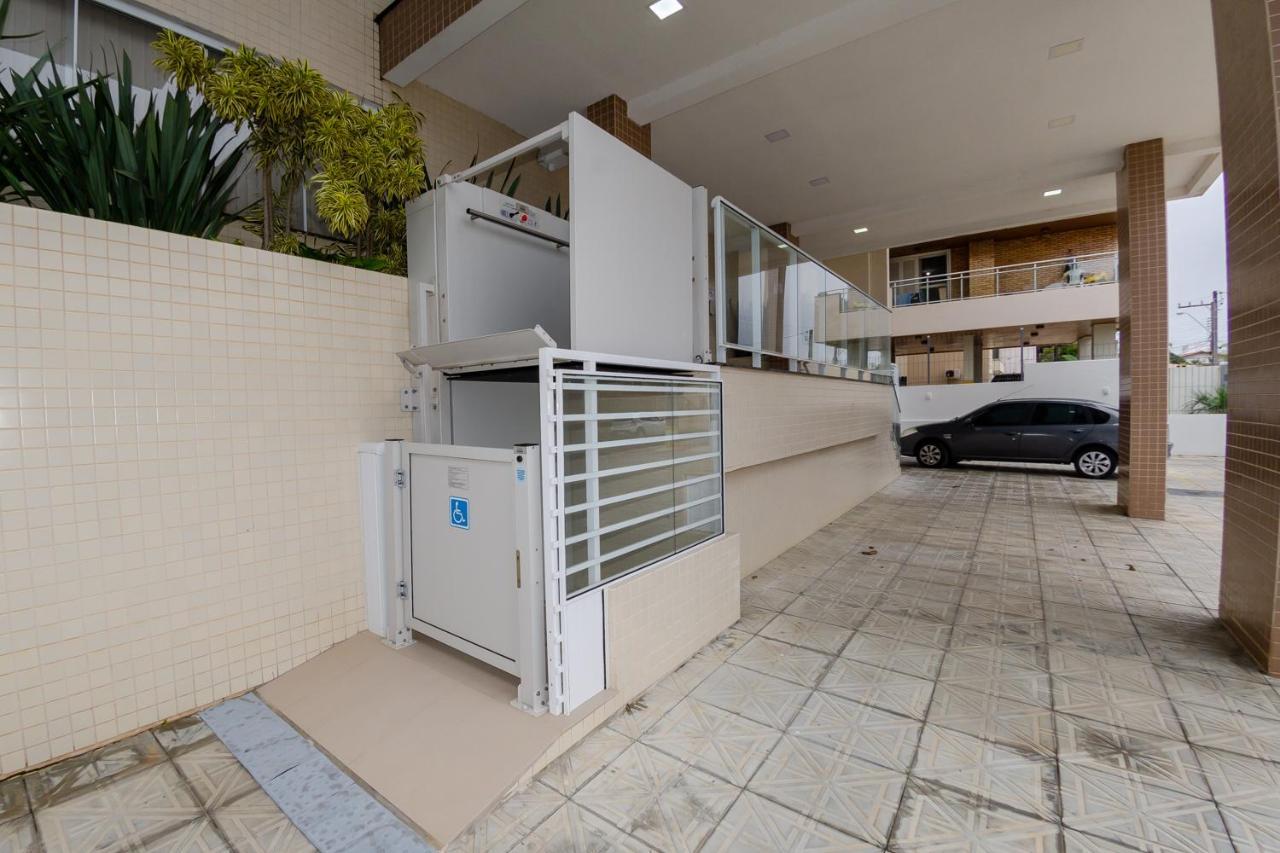 Apartamento A 30M Da Praia Com Ampla Vista Mar ฟลอเรียนอโปลิส ภายนอก รูปภาพ